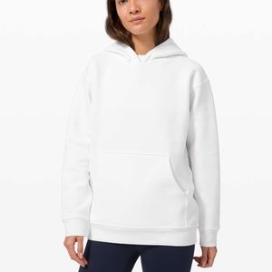 Like new white lululemon hoodie